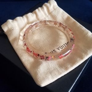 Authentic LV Pink Bangle